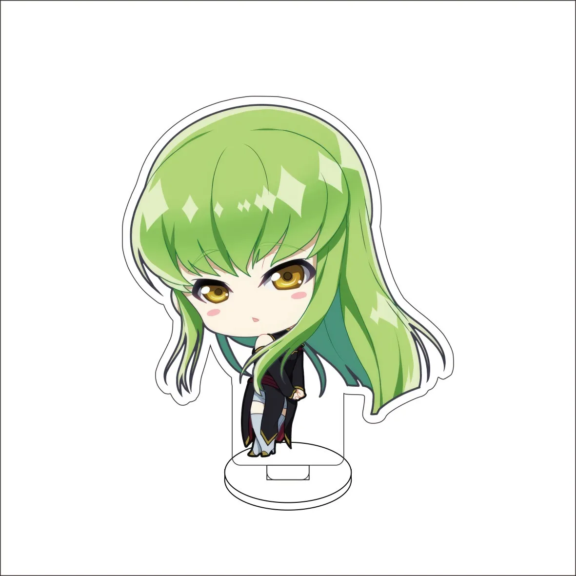Anime Code Geass Character Acrylic Stand Figurine - Decorative Collectible Gift
