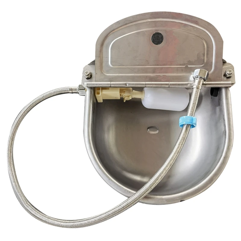 

Automatic Animal Drinking Bowl With Float Valve, Quick Connector For Cows, Float Type Drinking Fountain