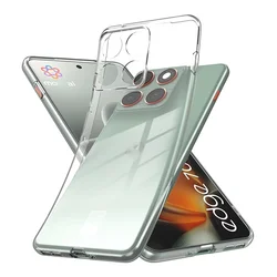 Slim Clear TPU Silicone Protective Cover for Moto Edge 70 Fusion Plus (Clear)