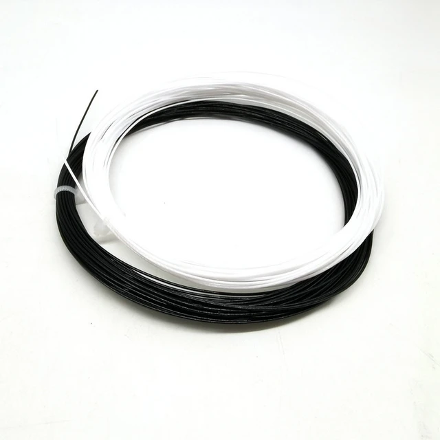 Powerti-Cuerda de raqueta de bádminton 20 piezas, Cable de red resistente  de alta elasticidad, cuerda de bádminton estirada a mano - AliExpress