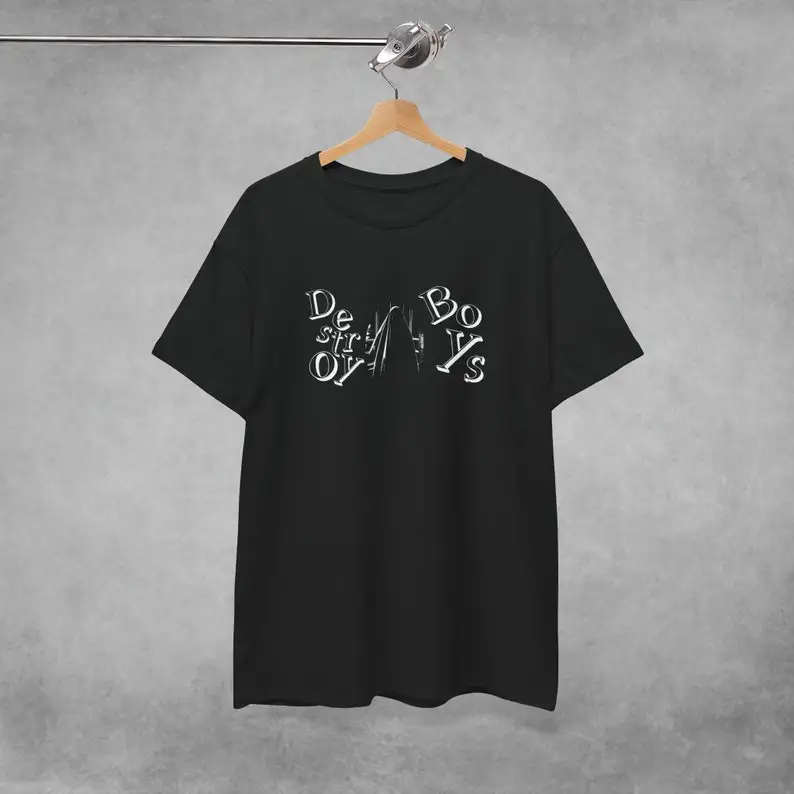 Destroy Boys Graphic T Shirt Punk Rock Concert Poster