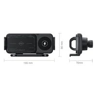 Car Wireless Charger Stand Fold Screen Fast Charging For Samsung Galaxy Z Fold 6 5 4 S24 Ultra iPhone 16 15 14 Pro Phone Holder - Image 5