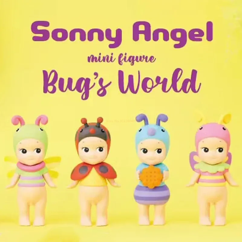 

Sonny Angel Bug World Blind Box Decoration Creative Hand Action Figure Cute Little Bee Toy Angel Doll Car Decoration Collection