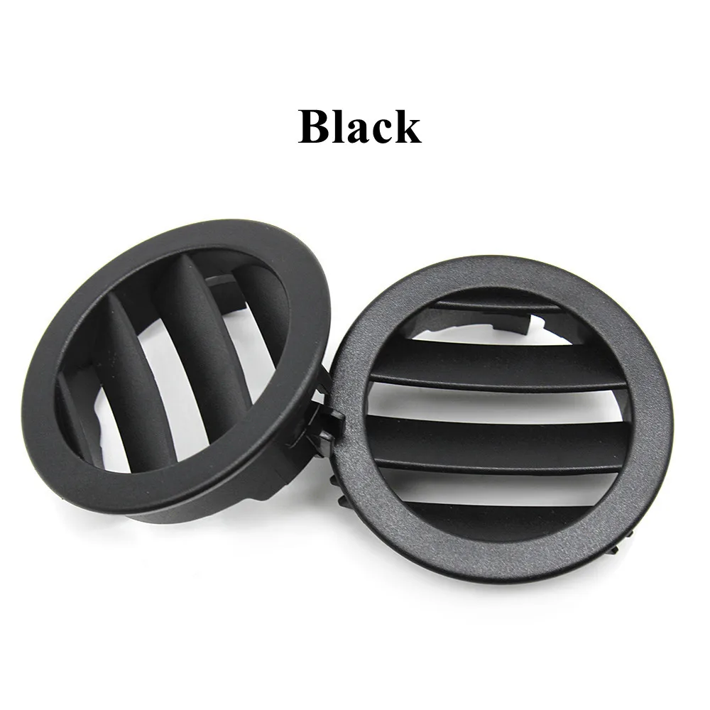 대시보드 콘솔 에어컨 AC 벤트 그릴, 메르세데스 벤츠 E 클래스 W212 E200 E300 E350 E550 용 소형 원형 패널 커버