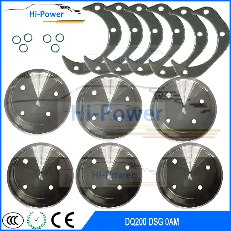 

6/ 9 Sets NEW DQ200 DSG 0AM Auto Transmission Gearbox Valvebody Improved Plate Steel For AUDI VW SKODA SEAT Car Accessories