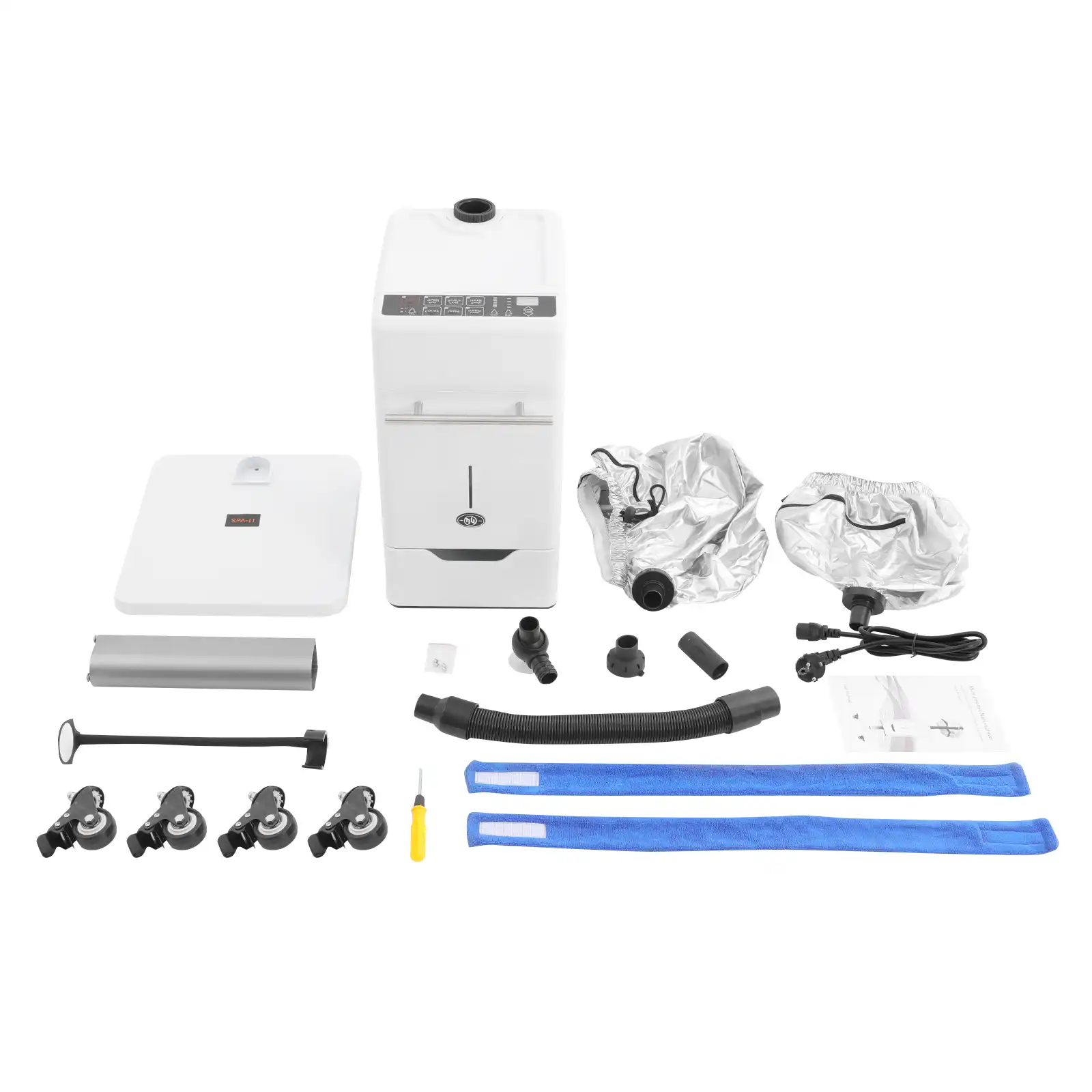 Professional Multifunctional Nano Hair Steamer Machine 500W LCD