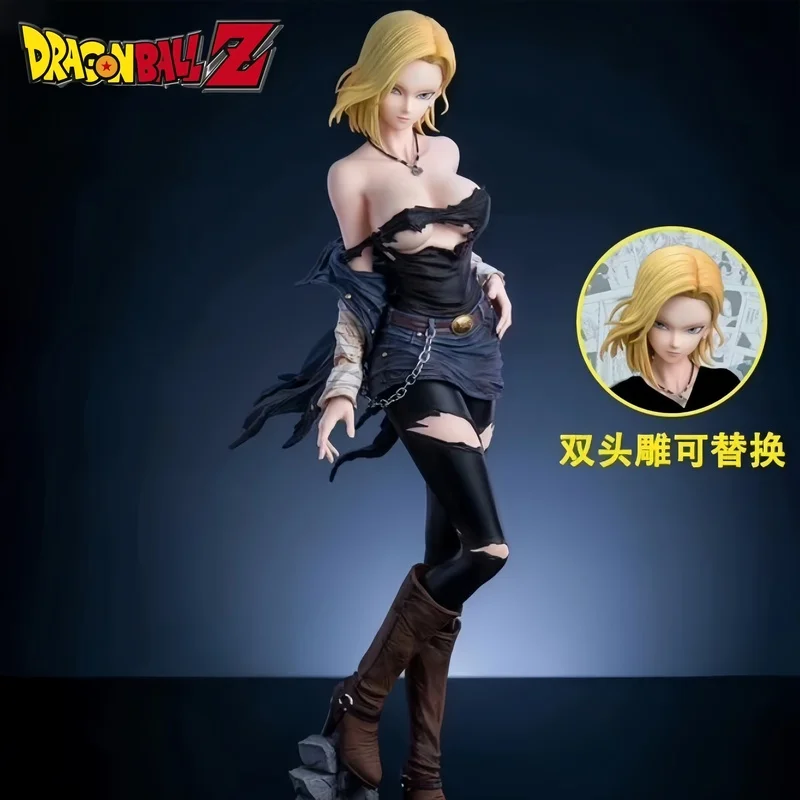 

Новинка 2024, 30 см, фигурка детской модели Android 18, кукла из ПВХ, коллекция героев, Вера X Hunter, декоративные игрушки, подарки