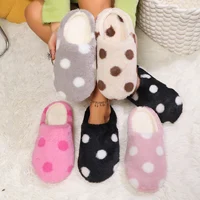 Winter Women's Heart-Shaped Slippers Love Mute Soft Sole Shoes Indoor Comfortable Cute Silent Carpet Light Living Room - Image 6