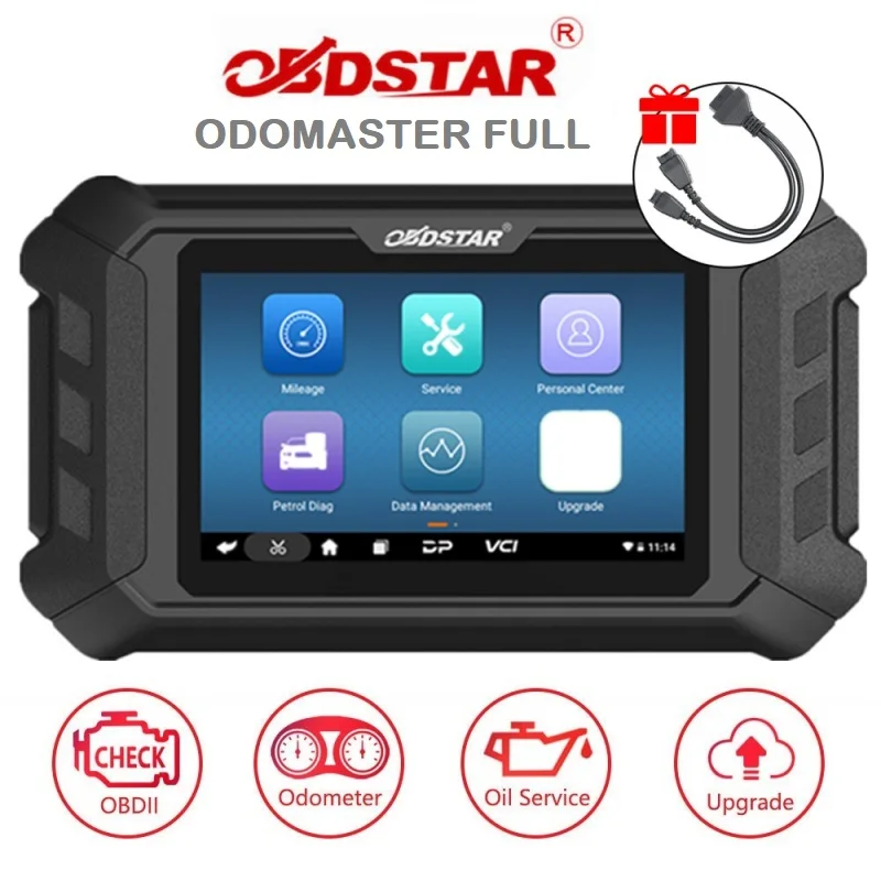 

Кластерная калибровка OBDSTAR ODOMASTER/OBDII и специальные функции охватывают больше моделей автомобилей с адаптером FCA