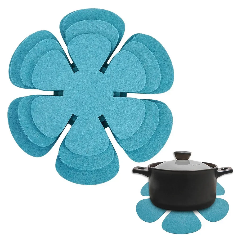 12-Piece Non-Slip Felt Pot and Pan Protector Set