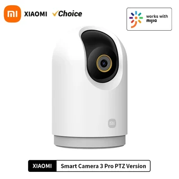 Xiaomi Smart Camera 3 Pro PTZ Versione Full Color HDR 2.4/5GHz Mesh Gateway AI/Uomo/Baby Cry Detection 360 °   Versione di sicurezza CHN