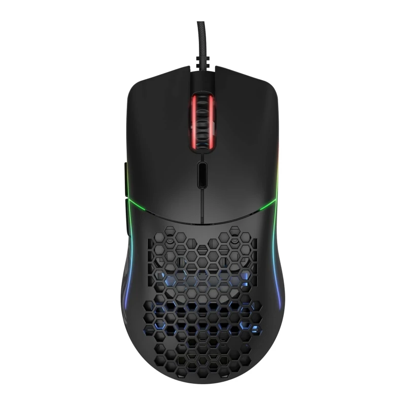 Гарячий продавець Чудова модель O/O- Model D/D Mouse Спеціальна дротова ігрова миша 67 г Надлегкий стільниковий дизайн RGB Pixart 3360 Senso