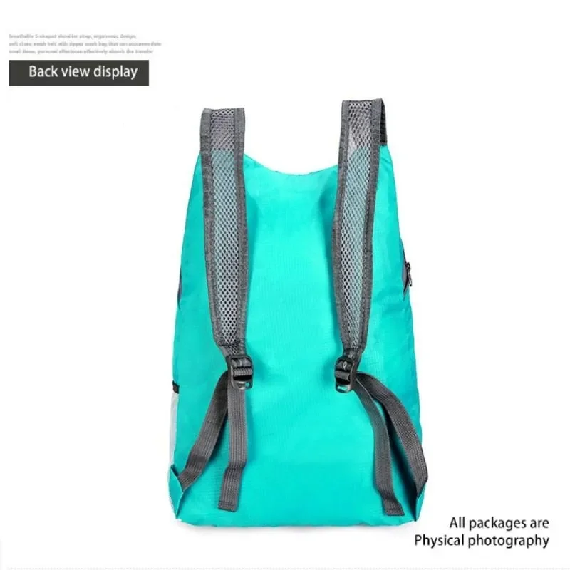 Ultralight Folding Bag Men Women Waterproof High-volume Portable Backpack Lightweight Travel Bags Outdoor Sports Daypack 2