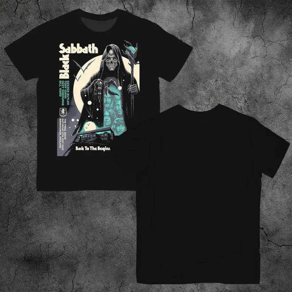 Popular Black Sabbath T-shirt Ozzy Osbourne Back To The Original