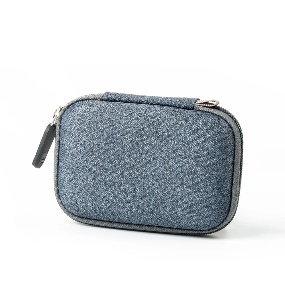 KBEAR High-End Fabric Earphone Case for Portable Earbuds Storage
