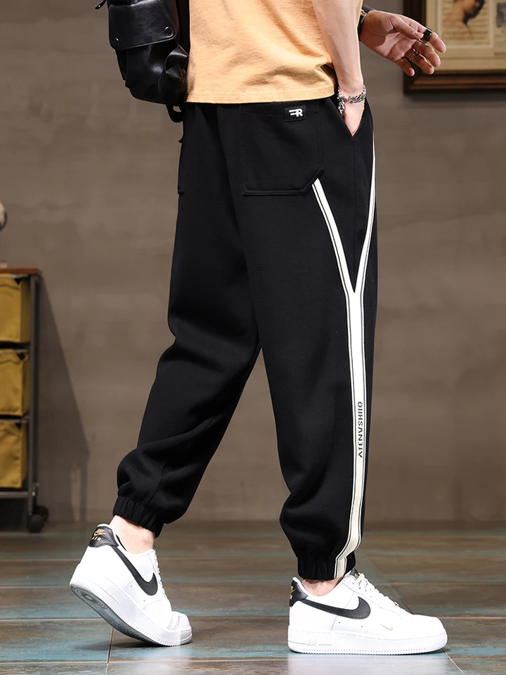 2023 New Men's Joggers Sweatpants Baggy Pants Fashion Drawstring