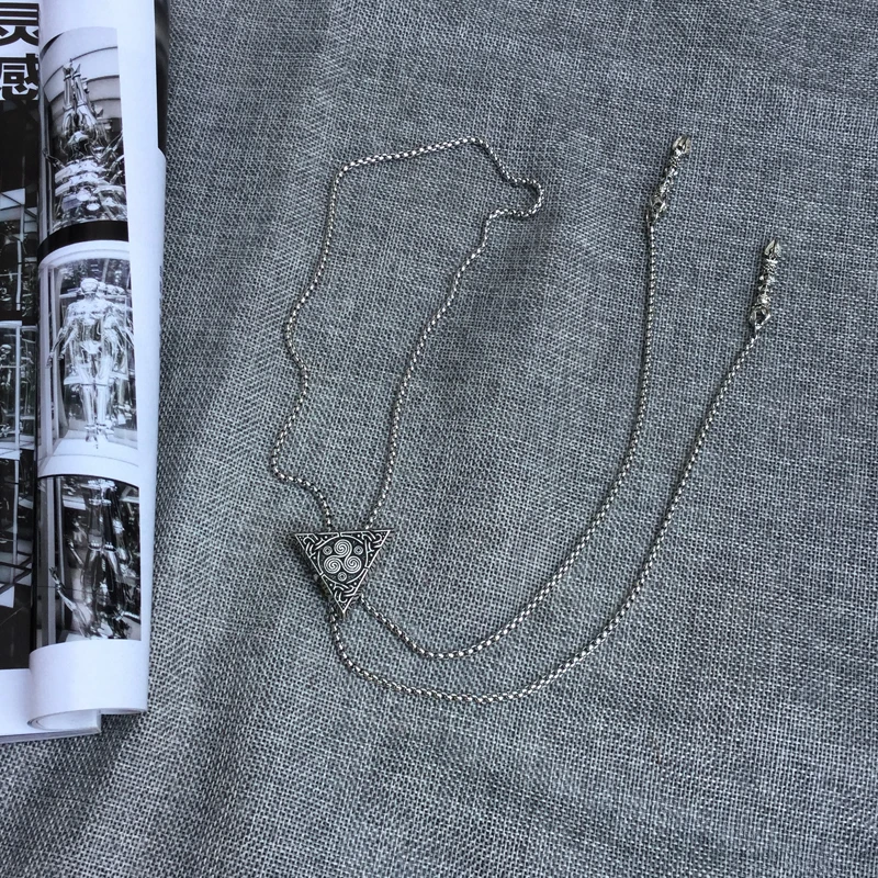 Original design bolotie alloy triangle bolo tie for men personality neck tie fashion accessory