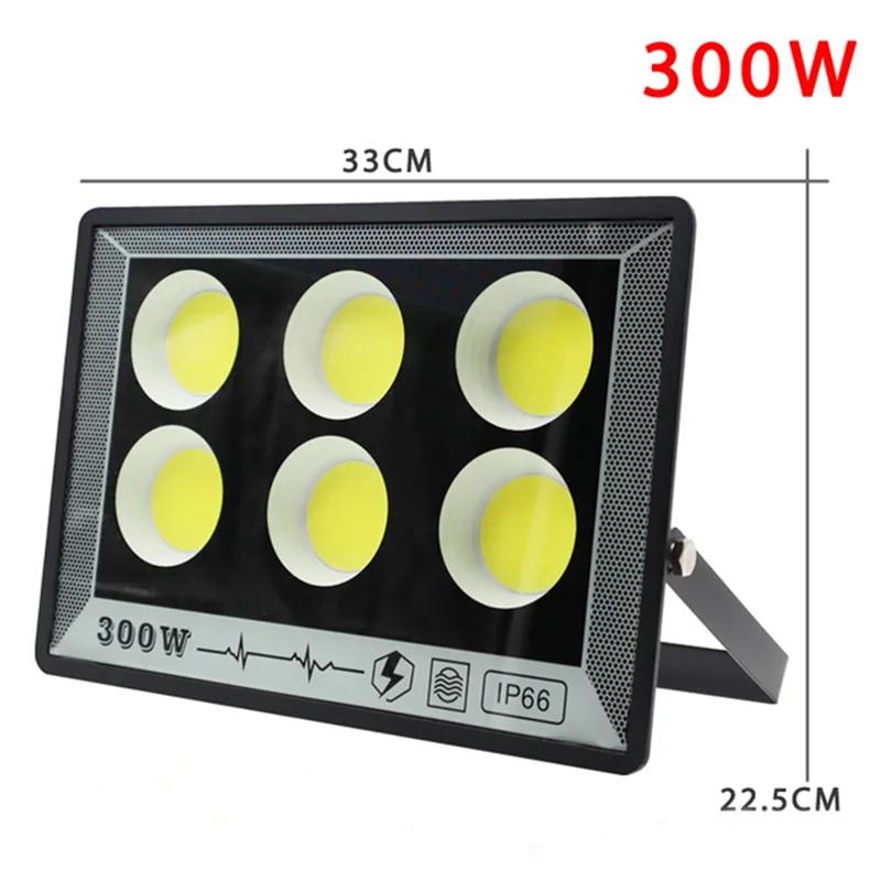 IALJ-LED 투광등 300W 220V 스포트라이트 IP65 방수 램프 LED 야외 투광 조명 정원 가로등