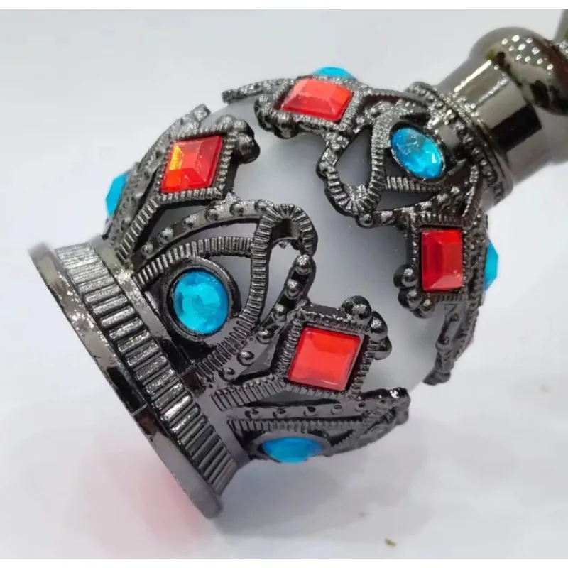 15ml Refillable Mini Essential Oil Roller Bottles – Portable Electroplated Carved Glass... - SKU CBGS1146 - UGI Packaging