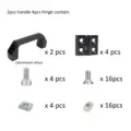 2pc handle 4pc hinge