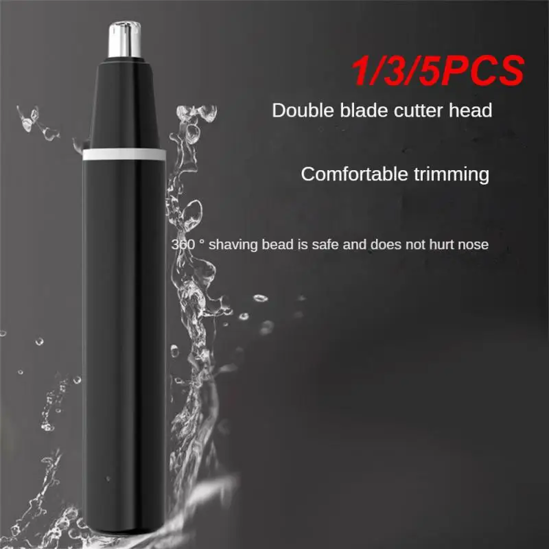 

1/3/5PCS Rechargeable Durable Gentle And Painless Compact And Portable Convenient Recharge Precise Trimming Compact Nose Trimmer