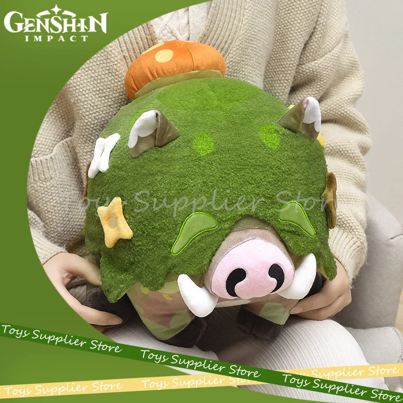 

24cm Original Genshin Impact Anime Plush Doll Cute Mushroom Pig Plush Doll Toys Soft Plushie Doll Collect Doll Toy For Kid Gift