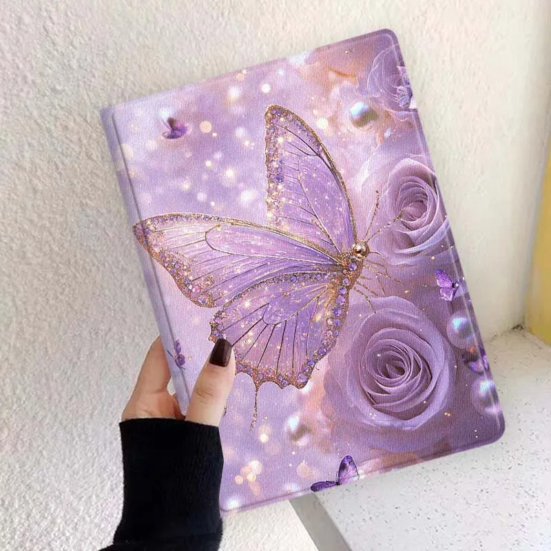 Cartoon Glowing Firefly Tablet Case