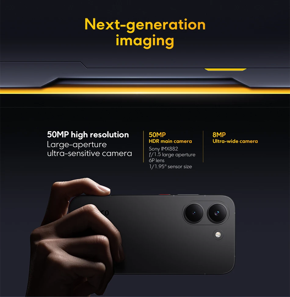 POCO X8 Pro 5G Dual SIM, 8GB+512GB Phone (Global Version) 12