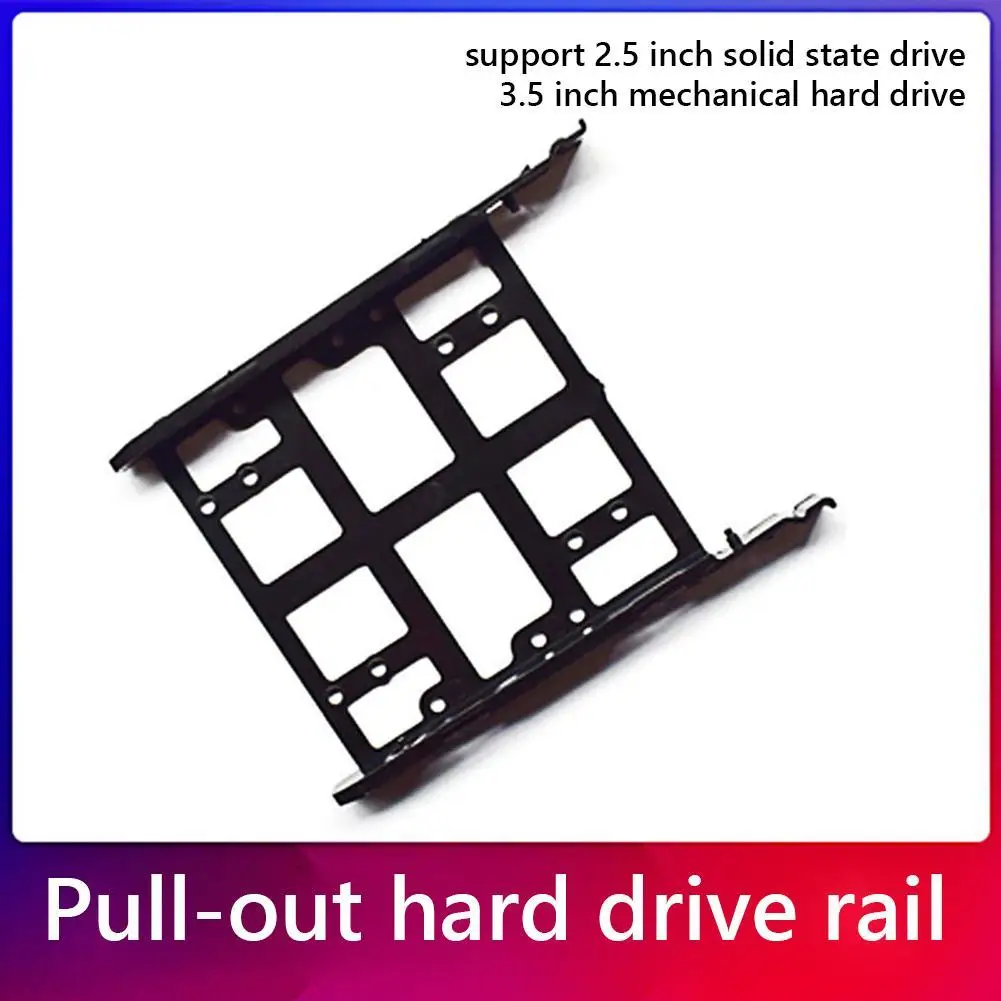 Plastic HDD SSD Mounting Bracket for 2.5 inch / 3.5 inch Hard Drive Tray Holder
