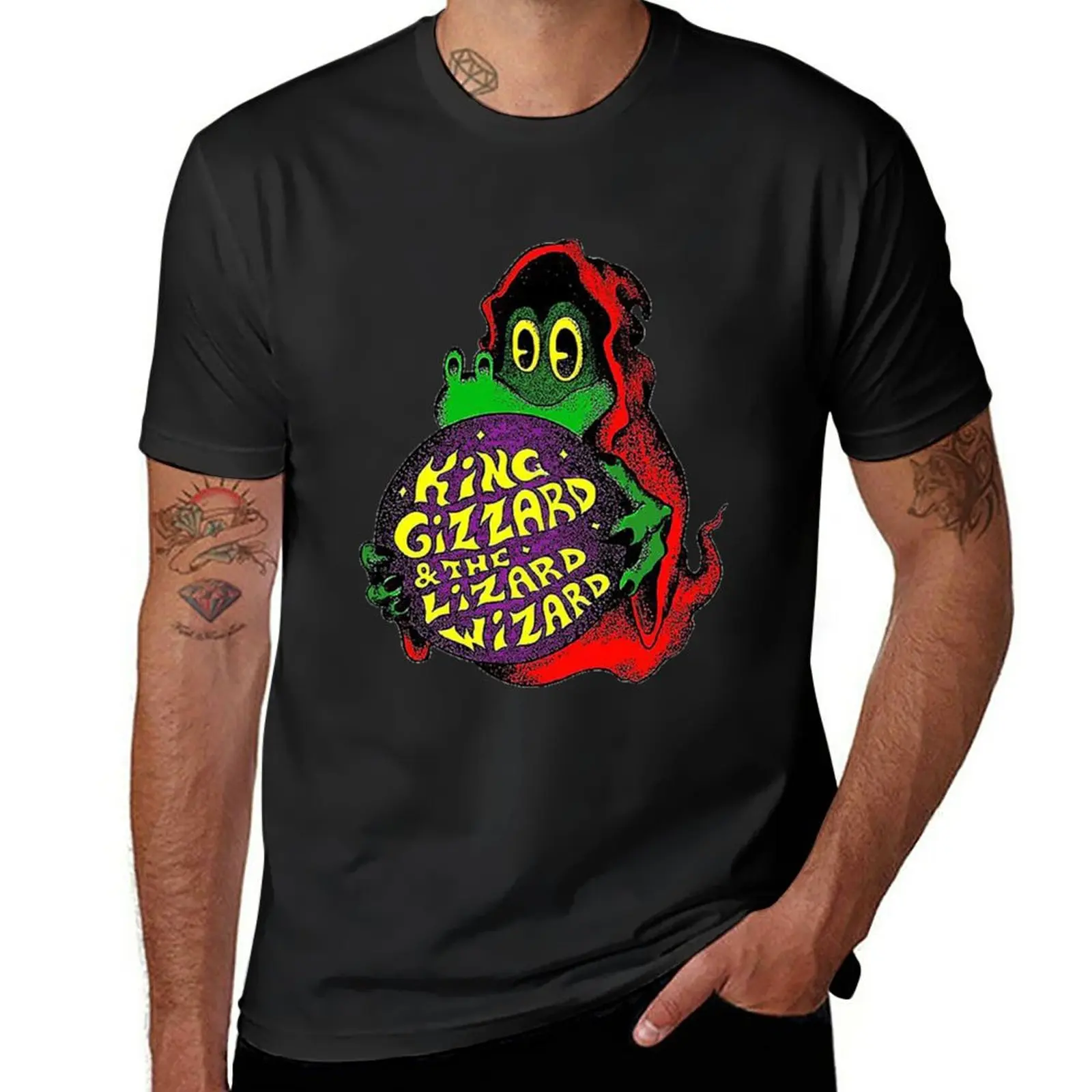 

New gizzard T-Shirt Anime t-shirt summer clothes custom t shirts Short t-shirt fruit of the loom mens t shirts