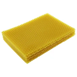 Natural Beeswax Honeycomb Sheets Set (As Shown)