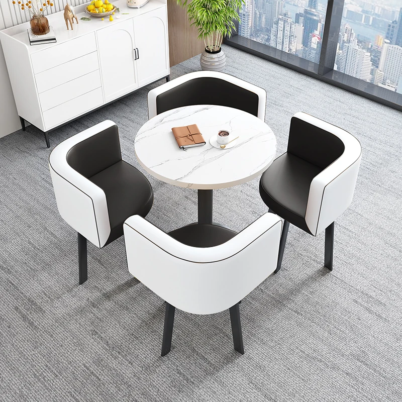 Marble Outdoor Restaurant Dinning Tables Wood Set Kitchen Round Office Dinning Tables Garden Modern Mesa Plegable Home Furniture