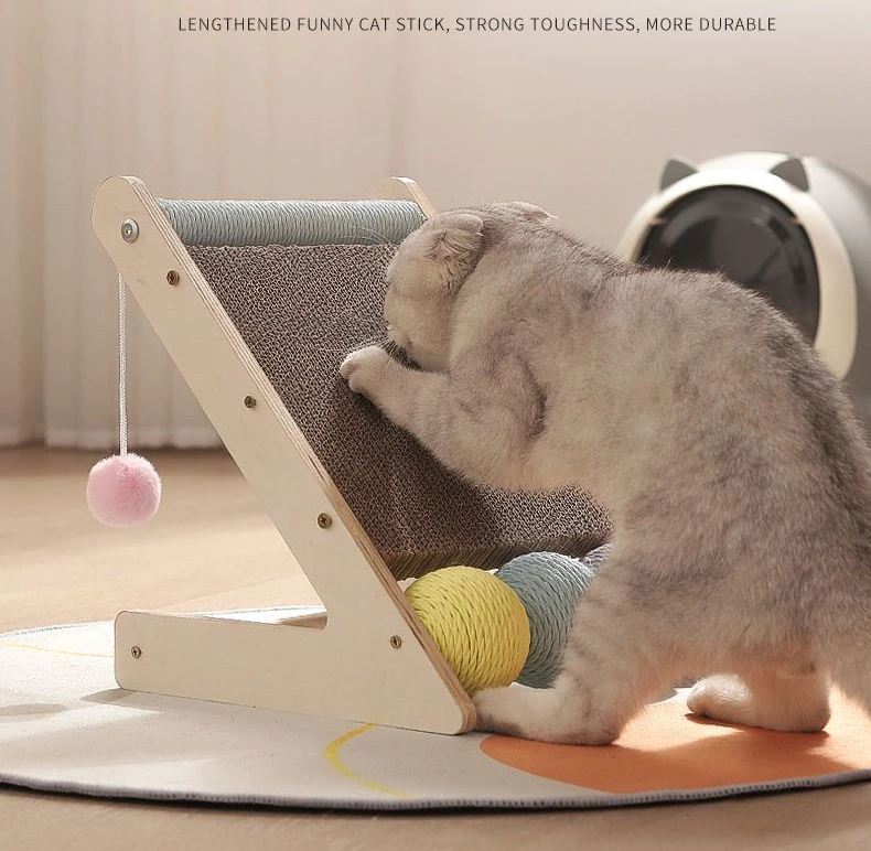 Title 6, Cat Scratching Ball Toy Kitten Sisal Rope Ball ...