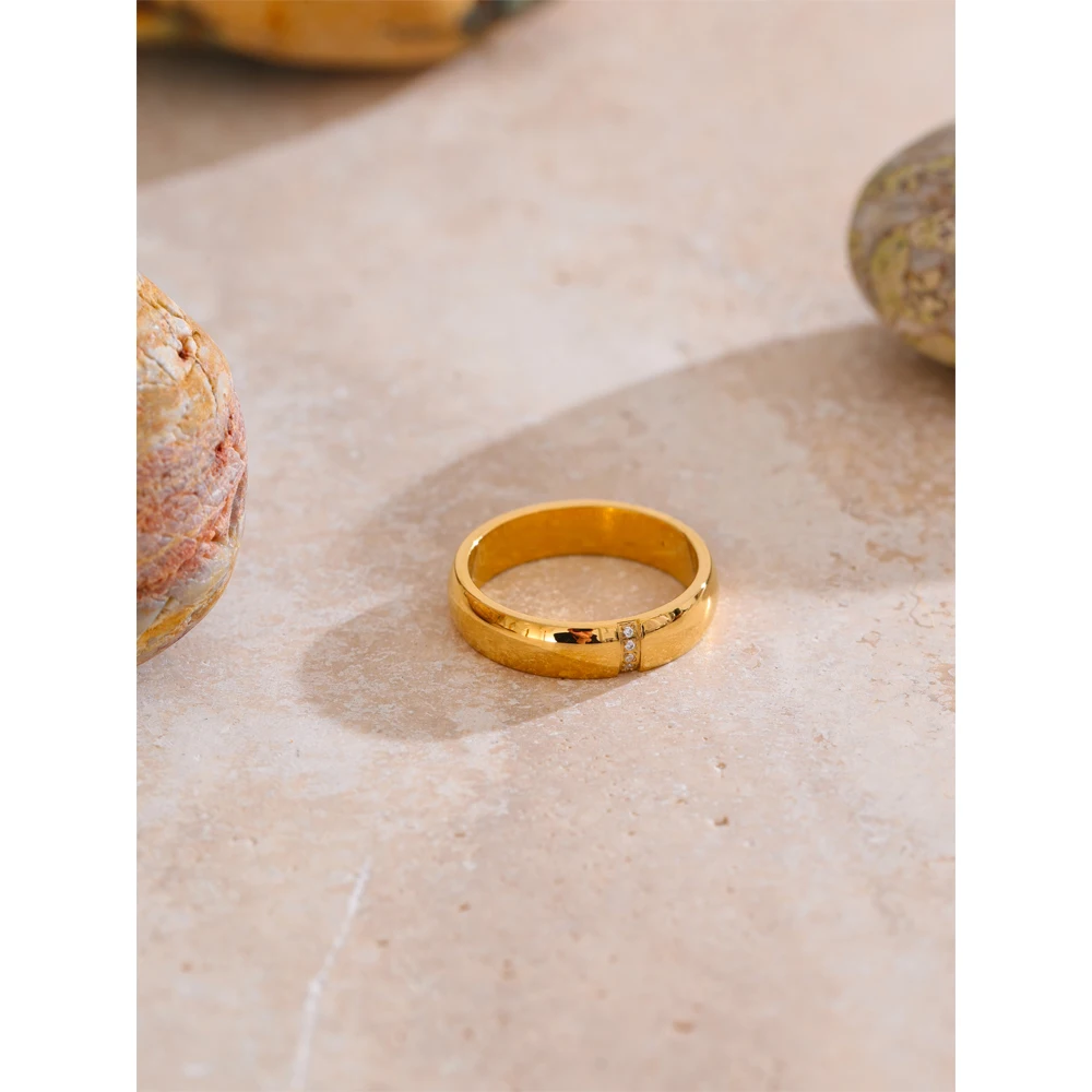 Yhpup Ring Charm Stainless Steel