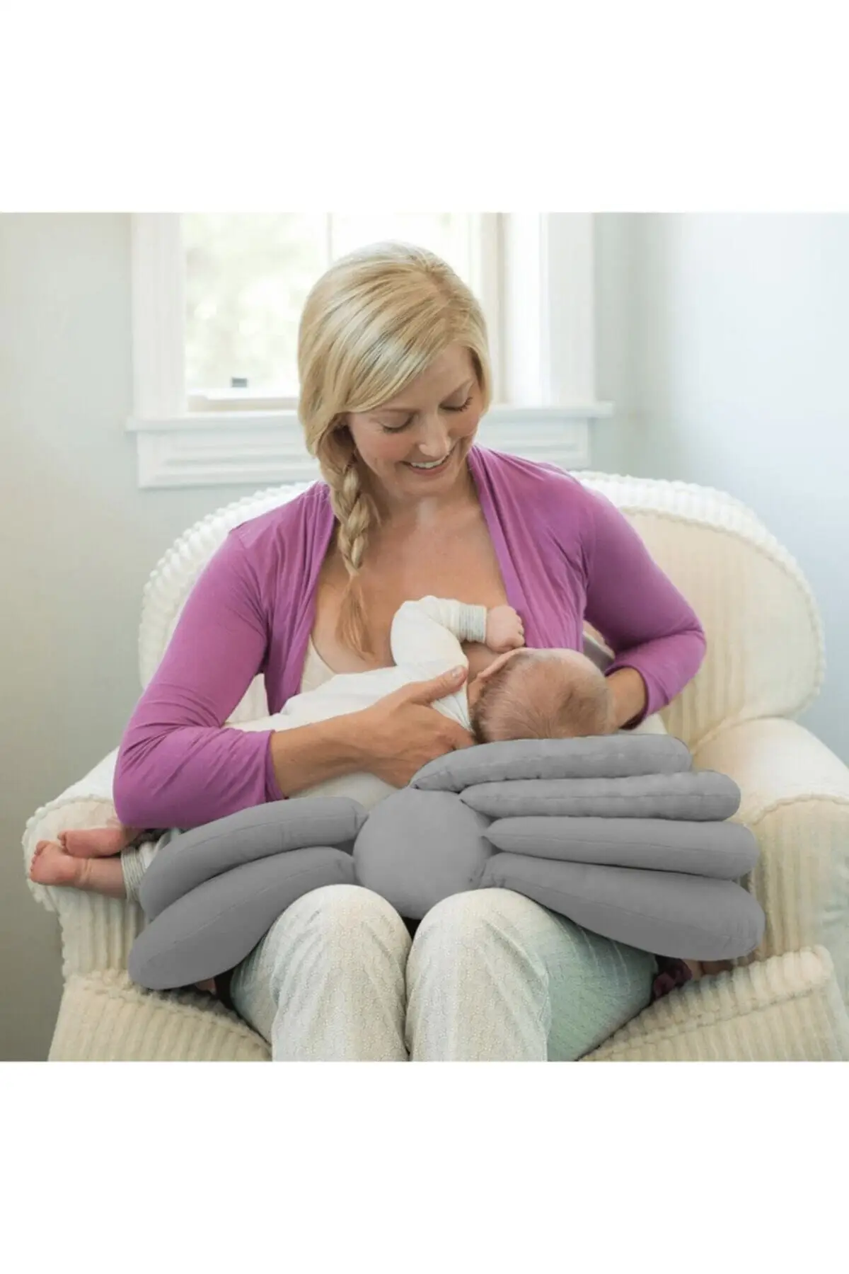 Рисунок 2 - Подушка для кормления серая функциональная