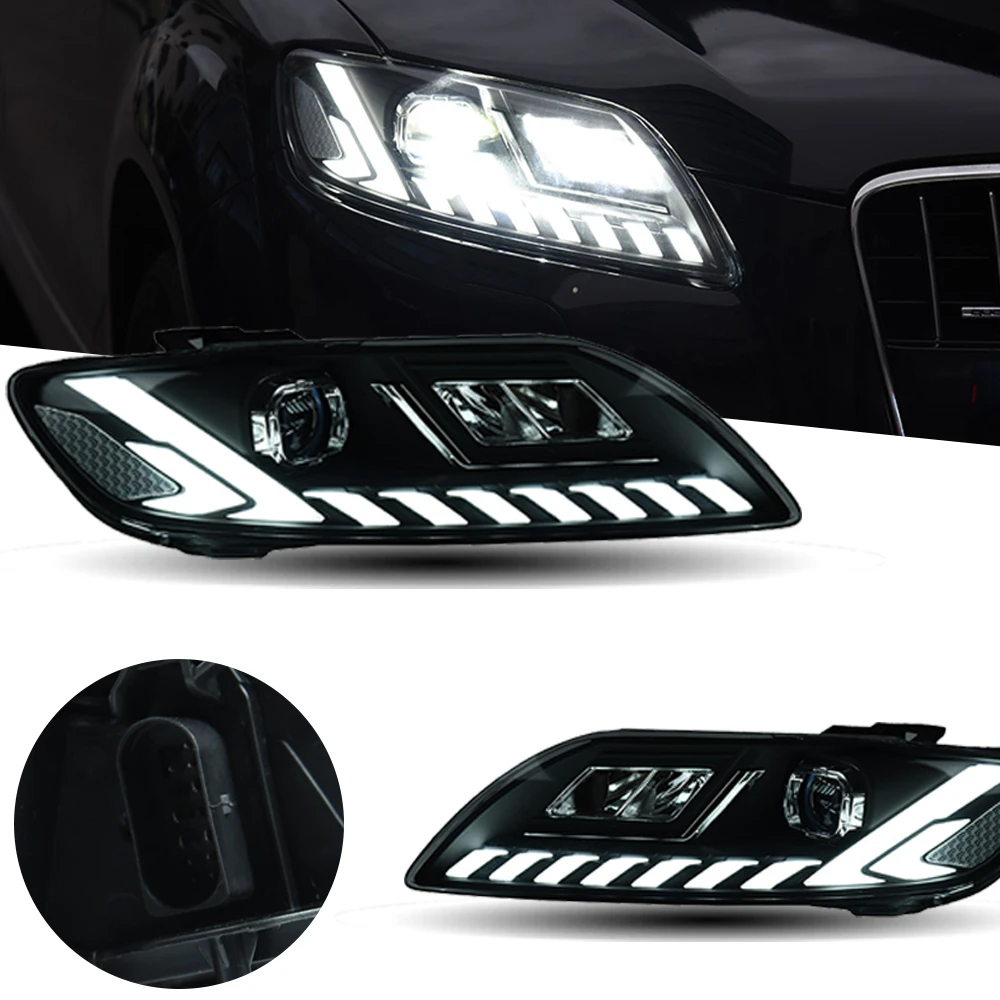 Headlight For Audi Q7 Front Lights LED Headlights 20062015 Head Lamp