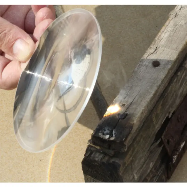 Lente Di Fresnel In PMMA 400x300mm - Lente Ottica Per Proiettori, Concentrazione Solare E Ingrandimento - Foto 3