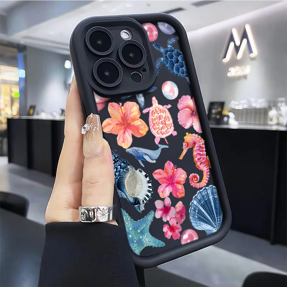 Ocean Starfish Phone Case - Elegant Marine-Inspired Design Cover