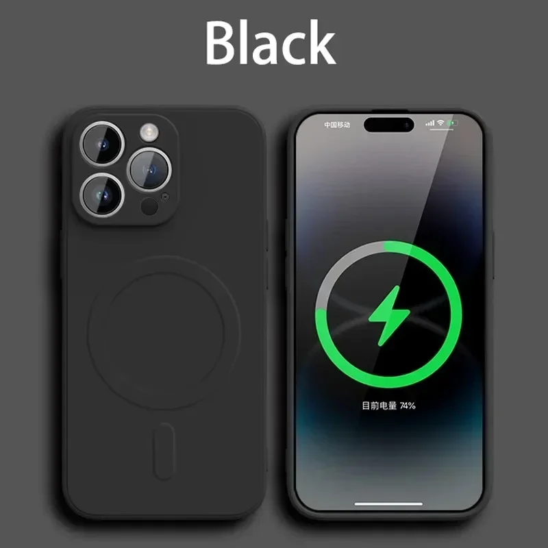 Coque Antichoc Noire Odeydo Pour IPhone 16 Pro - Silicone Souple Et Protection Renforcée