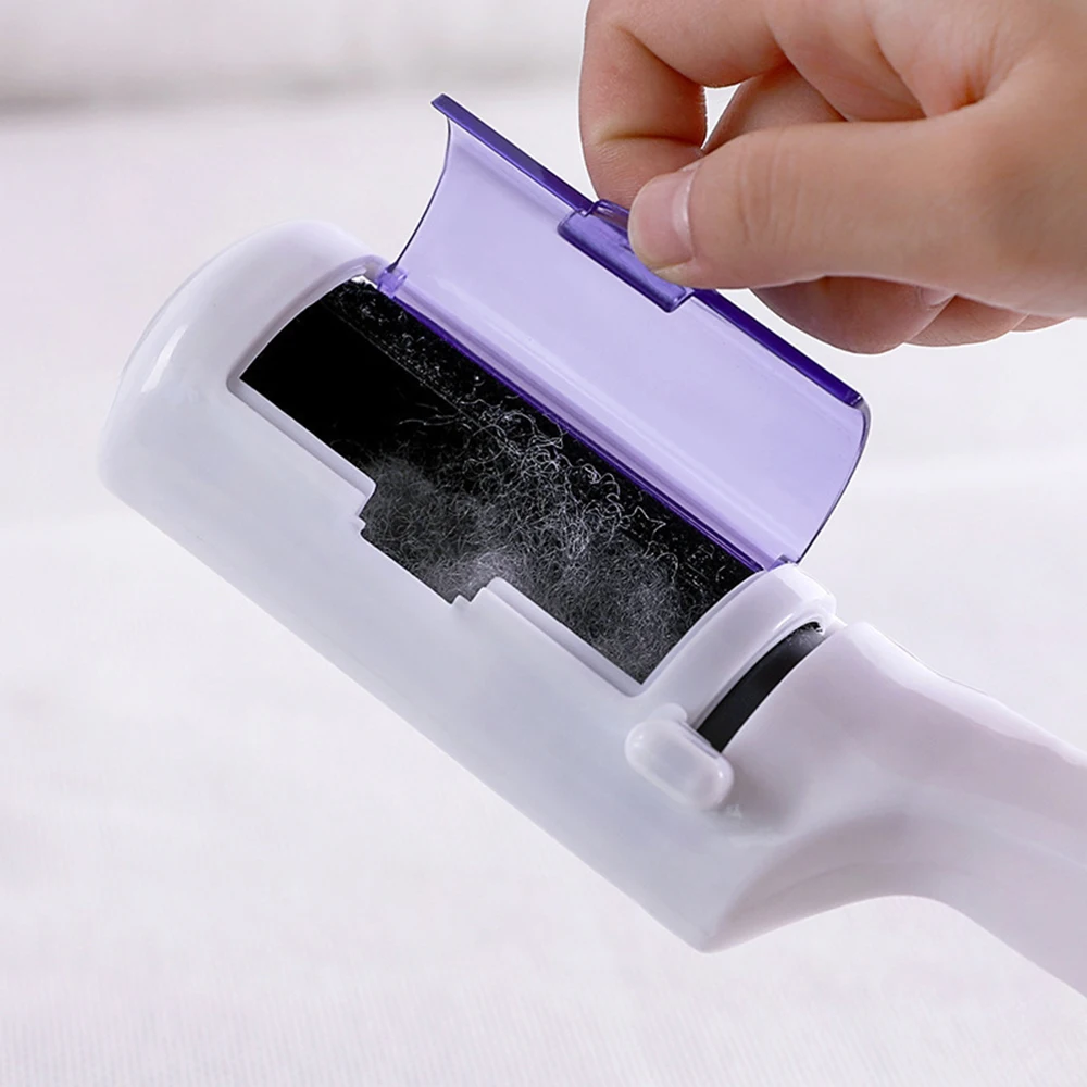 1PC Household Sofa Dust Brush Cylinder Sticky Brush Clothes Electrostatic Hair Remover