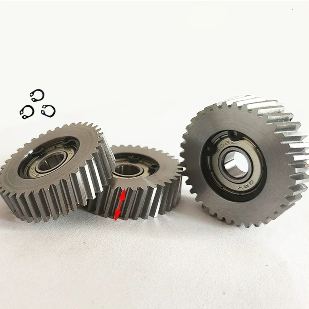 Triple Set of E-Bike Helical Planetary Gears with 608 Bearings - Essential Cycling Accessories