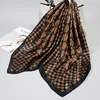 90x90 Large Square Scarf for Women Popular 2024 Silk Scarf Spring and Autumn Luxury Fashionable Mom's Small Square Scarf 4