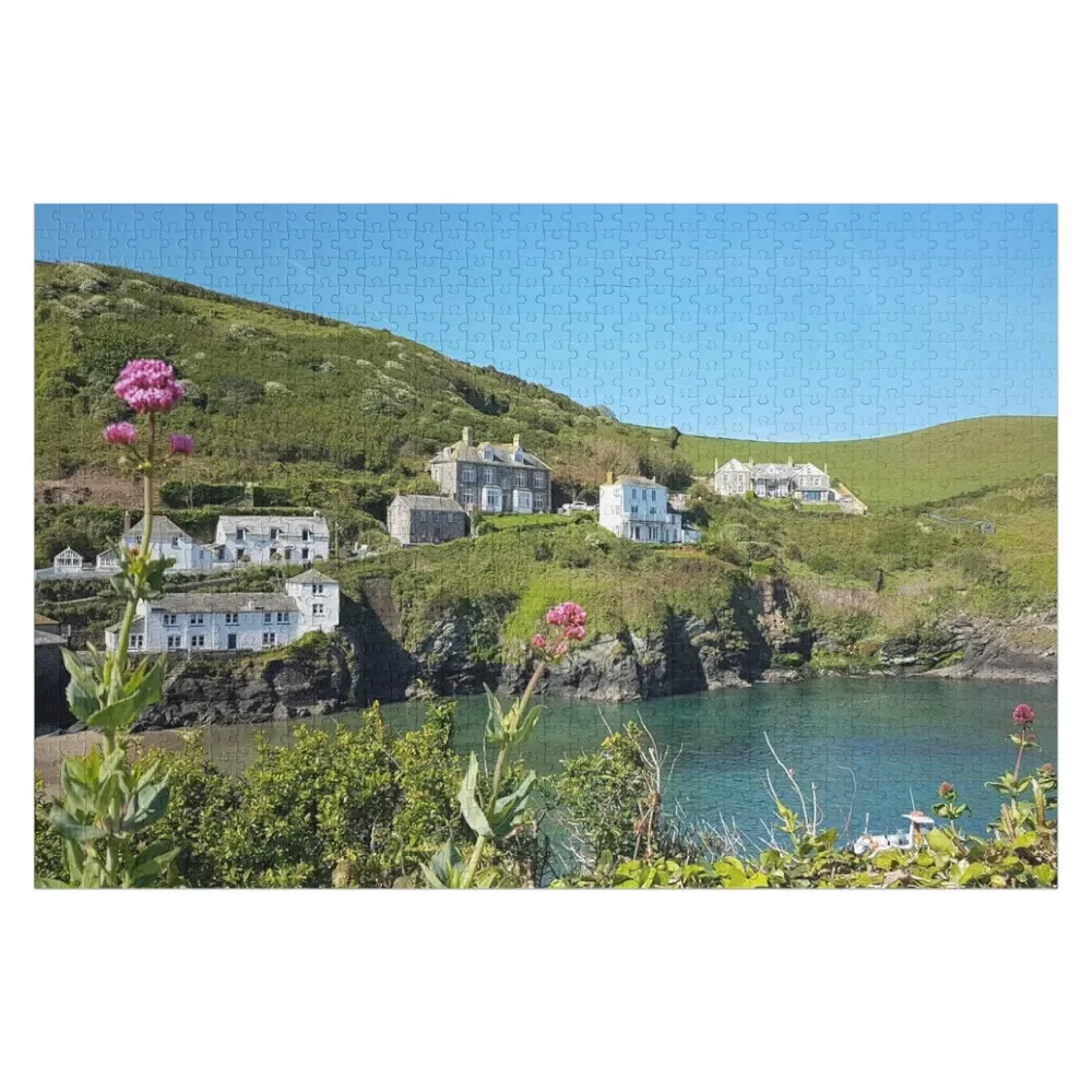 

Port Isaac in North Cornwall (Portwenn in Doc Martin) Jigsaw Puzzle Wooden Boxes Personalized For Kids Puzzle