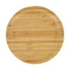 Trays Serving Tray 20*5*30cm Easy To Clean For Fruit Pizza Round Wooden Serving Tray Tableware Stand Food Tray 5