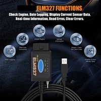 HS-CAN/MS-CAN ELM327 V1.5 Switch PIC18F25K80 Chip support BT/WIFI ELM 327 For Ford FORScan OBD2 Car Diagnostic Scanner 2