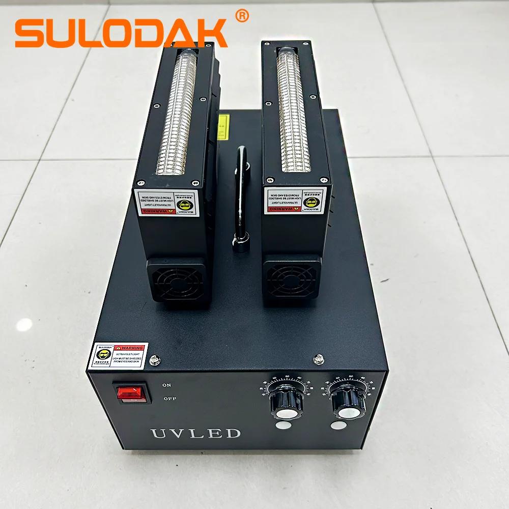 

UV LED Curing Lamp UV lamp Light Air cooler 160×20mm Area for Printer RicoH Gen4 Gh2220 Multi-nozzle A4 Modified UV Printer