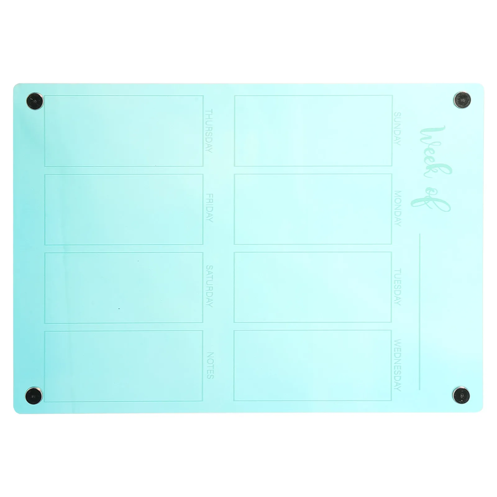 아크릴 자석 건식 지우개 보드 데스크탑 메시지 플래너 가정 사무실 주방 냉장고 벽 사용 재사용 가능 부드러운 필기 표면