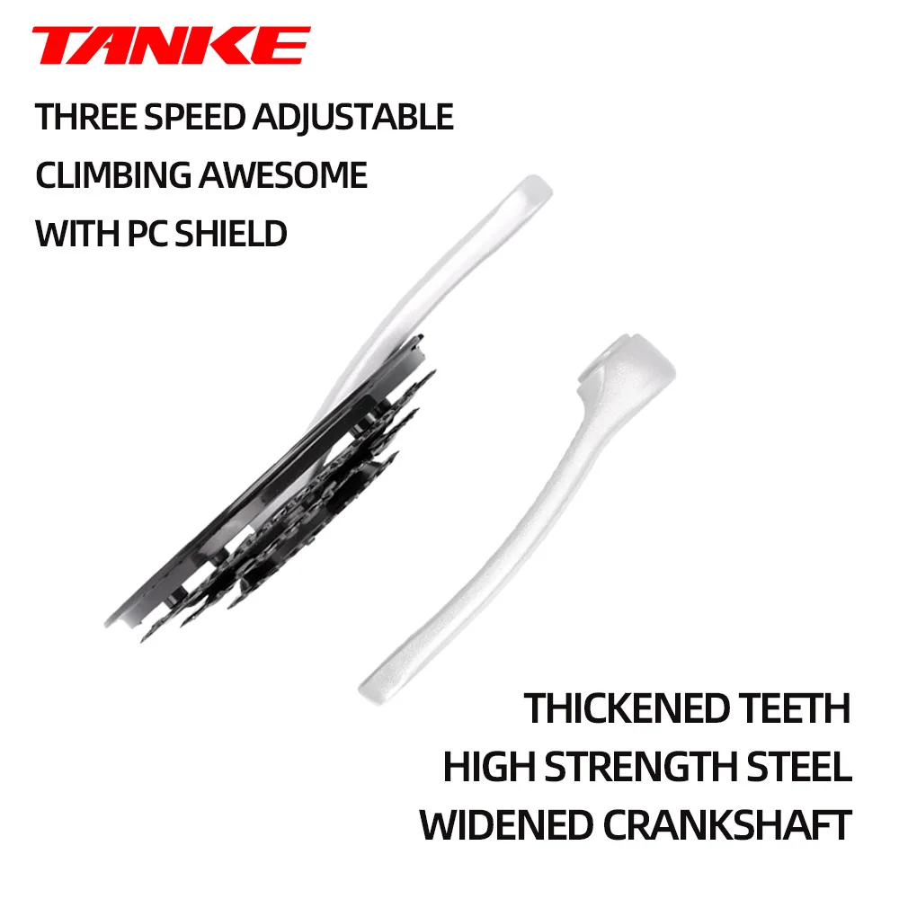 Description Picture 3 of itemMTB Crankset 7/8/9 Speed 24-34-42T 152mm kids Bicycle Crank Set crankdiamond hole Sprocket wheel Chainwheel aluminum alloy 24er