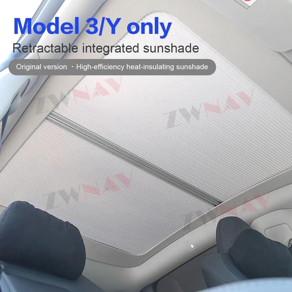 Geeignet für Tesla Sonnenschirm Modell y/3 Schiebedach für Kühlung und  Wärmedämmung - AliExpress