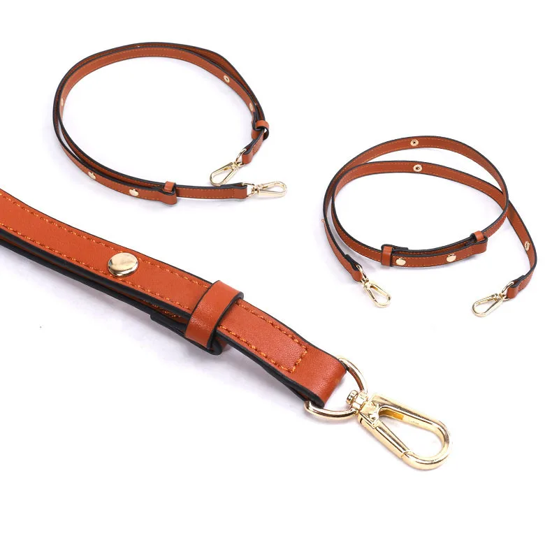 68/85/110cm Long Adjustable Leather Bag Strap Replacement Shoulder Straps for Crossbody Bucket Bags Handbag Handle Accessories